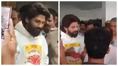 'पुष्पा २ : द रुल’  का अभिनेता सुपरस्टार अल्लु अर्जुन पक्राउ