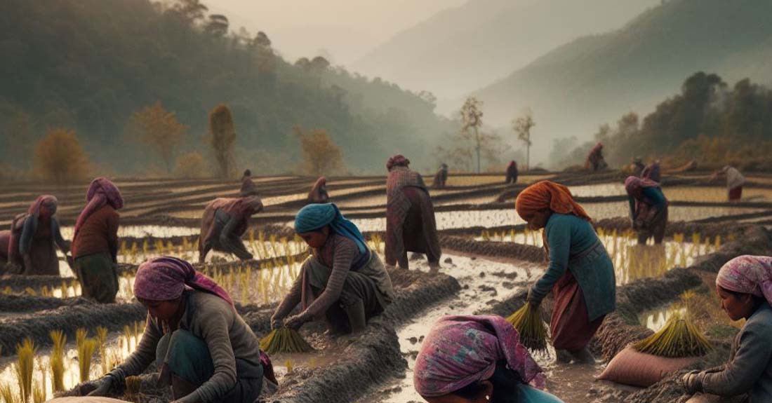नेपालको कृषि जनसंख्यामा महिलाको हिस्सा ३४ दशमलव ४ प्रतिशत
