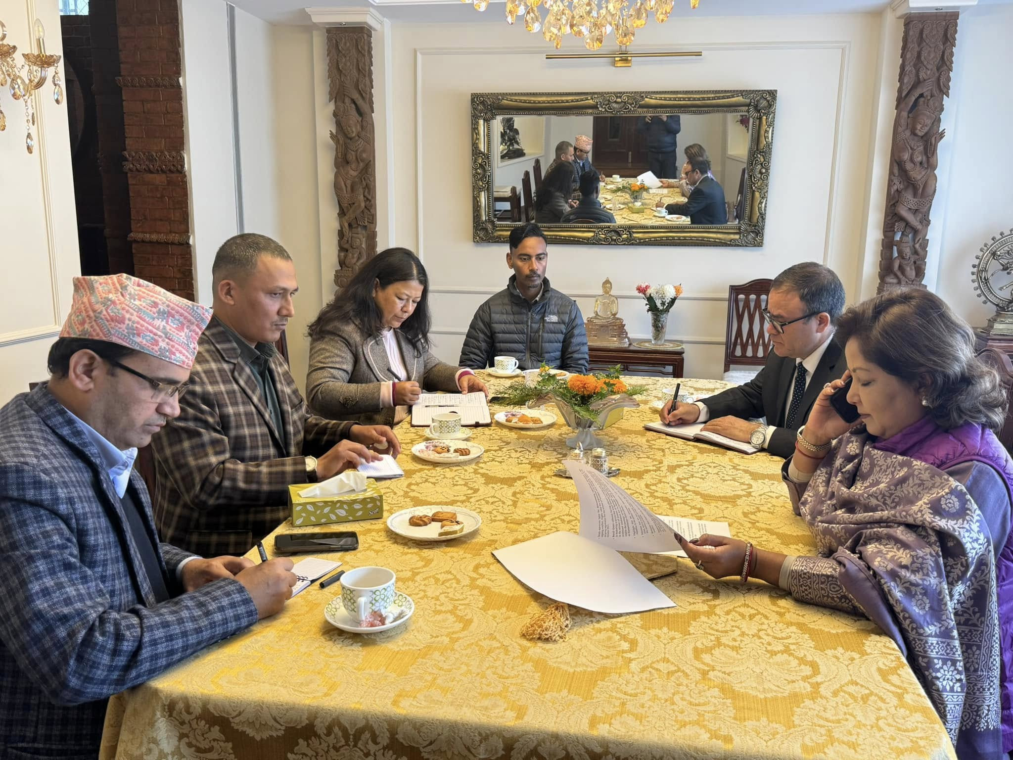 विपिन जोशीको रिहाइका लागि कतारका मन्त्रीलाई परराष्ट्रमन्त्री राणाको फोन