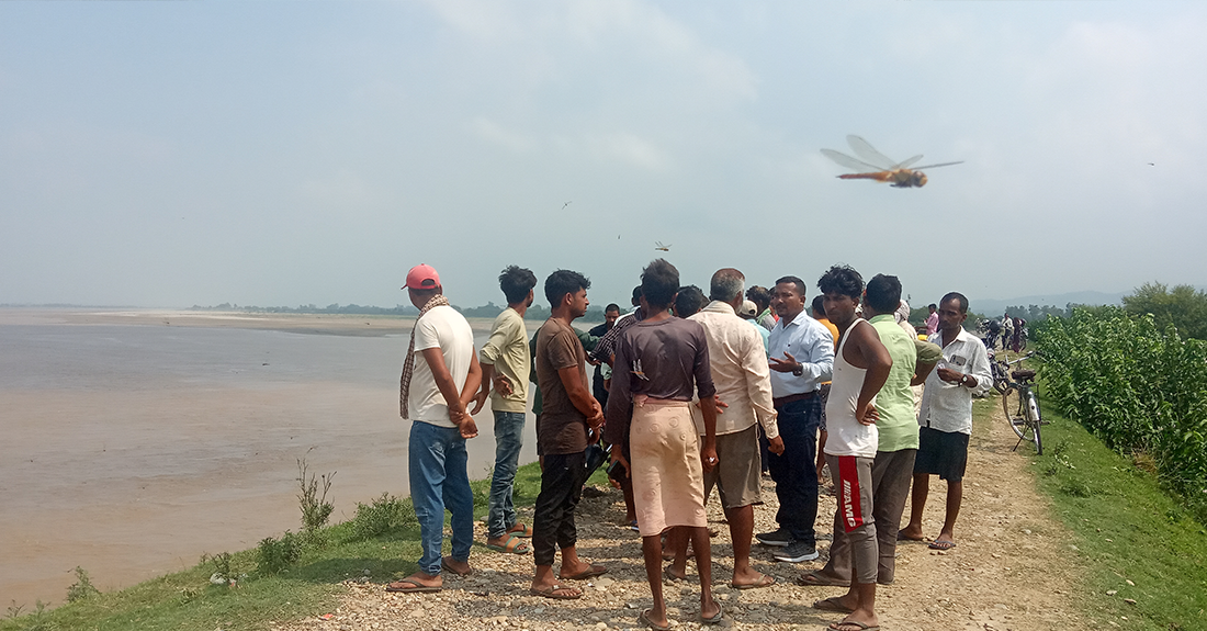 बस्तीमा बाढी पस्ने डरले निदाउन सक्दैनन् नरैनापुर र सोनारीवासी
