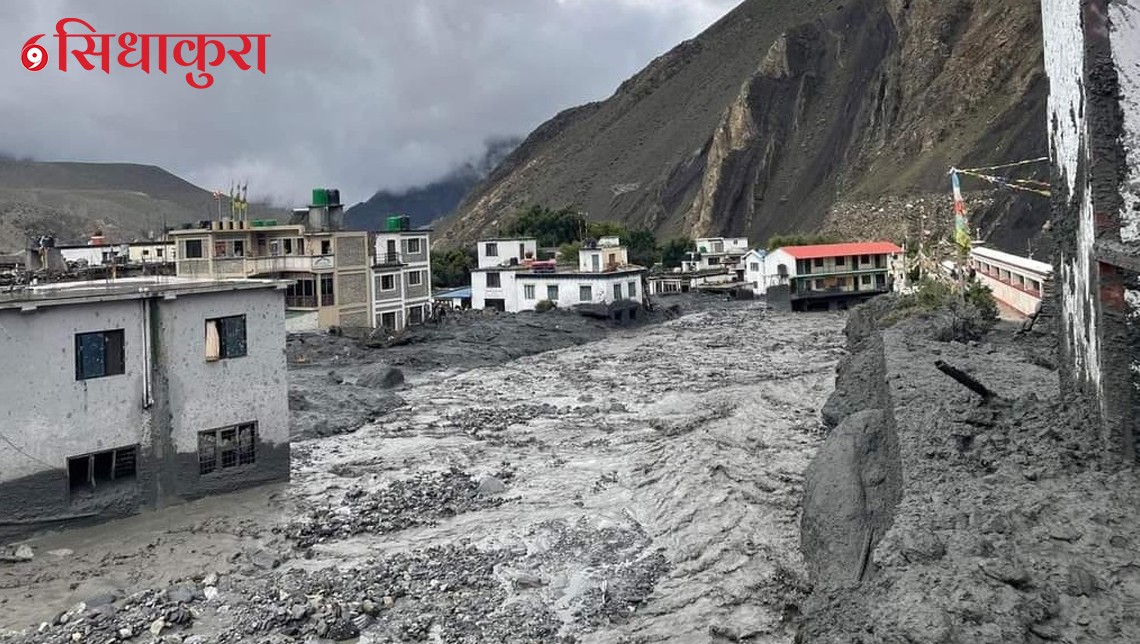कागबेनी बाढी : करिब रु एक अर्ब बरबारको क्षति