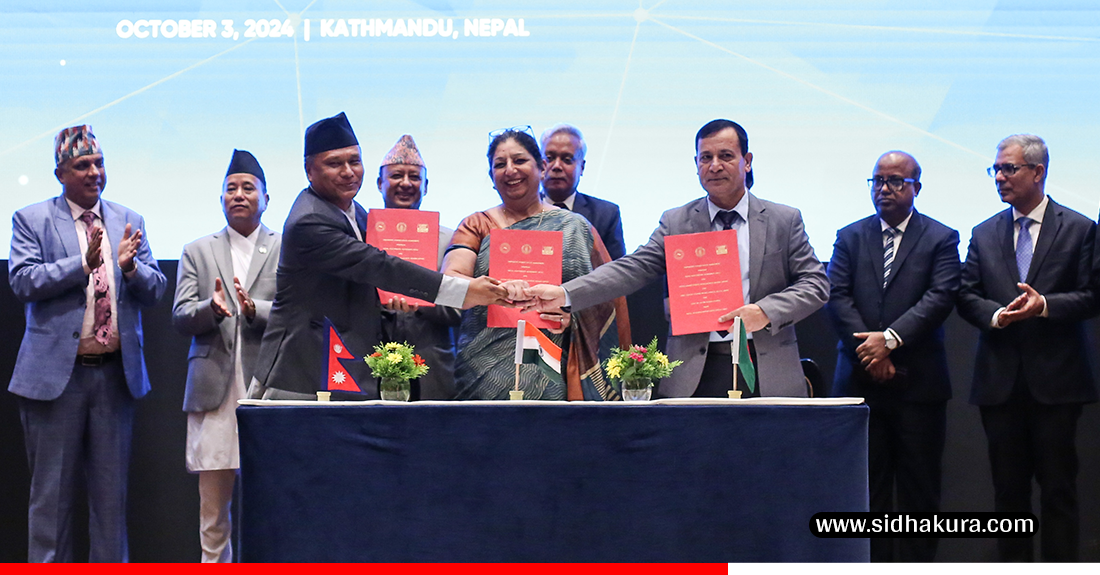 बङ्गलादेशसँग बिजुली निर्यात सम्बन्धी सम्झौतामा हस्ताक्षर