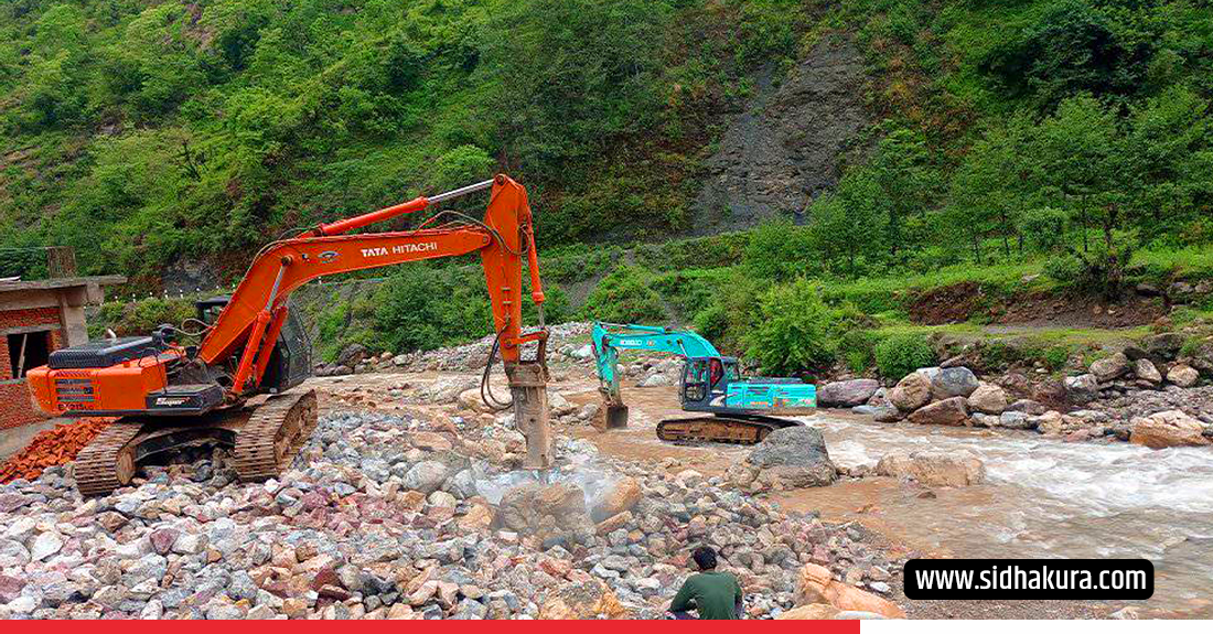 बागलुङमा मसानघाट नै अतिक्रमणमा, कारबाही गर्न उजुरी कुर्दै प्रशासन