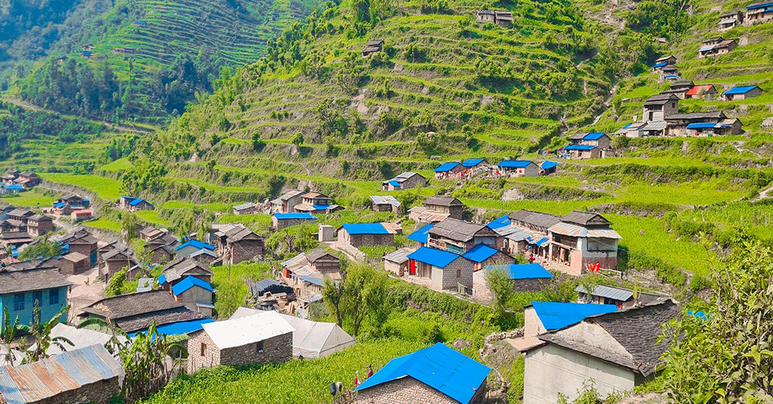 बागलुङका  दुर्गम गाउँमा विद्युत प्रसारण लाइन विस्तार