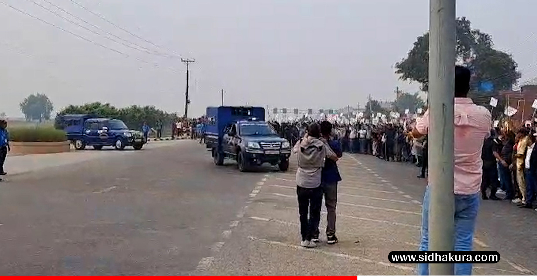 रवि लामिछानेलाई भैरहवा पुर्याइयो