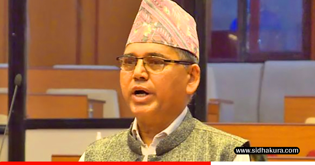 पूर्वाधार निमार्णको डिजाइनमै समस्या छः पूर्वाधार मन्त्री  दाहाल