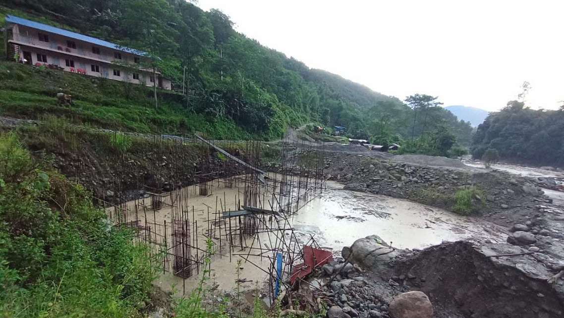 भोजपुरमा बाढीः जलविद्युत् आयोजनाका दुई मजदुर बेपत्ता