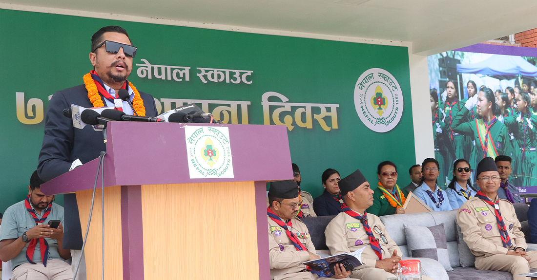 नेपाल स्काउट समयसापेक्ष रुपान्तरण हुनुपर्छः मन्त्री श्रेष्ठ