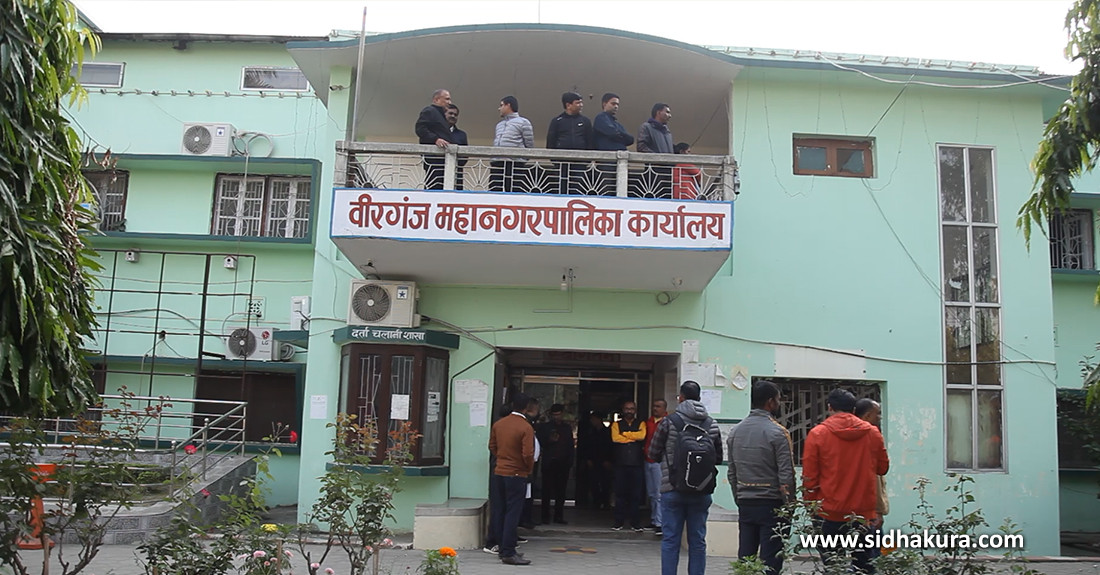 वीरगञ्जमा रात्रि बजार सञ्चालन गर्दै महानगर