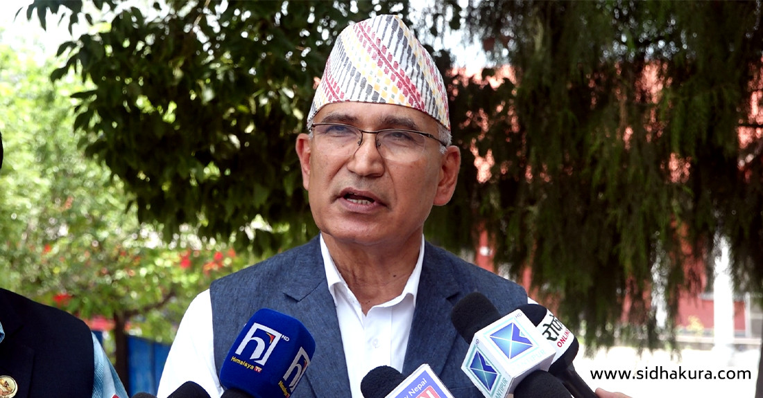 ओलीमाथि कांग्रेसले तथ्यहिन आरोप लगायाे,लिखित रुपमा क्षमायाचना गर्नुपर्छ -एमाले