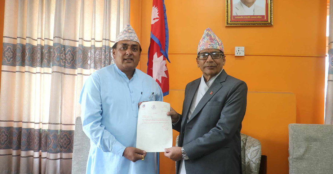 गण्डकी प्रदेशको मुख्य न्यायाधिवक्तामा चिरञ्जीवी शर्मा नियुक्त