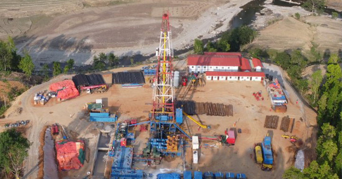 पेट्रोलियम पदार्थ अन्वेषण : दर्जनौ कामदार उत्खननमा व्यस्त