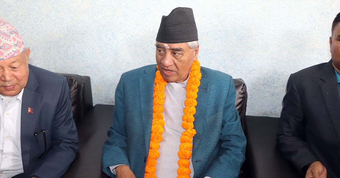 गणतन्त्रको विकल्प छैनः सभापति देउवा