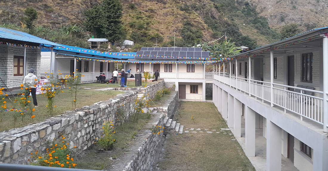गोरखाको धार्चेमा आधारभूत अस्पताल भवन निर्माण