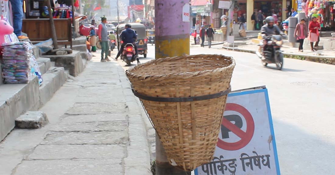 मन्थलीमा ‘डोको डस्टविन’ अभियान