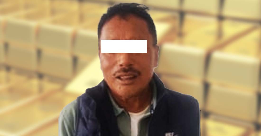 दोलखामा भएको ११ किलो सुन तस्करी प्रकरणमा चिनियाँ नागरिक दावा पक्राउ