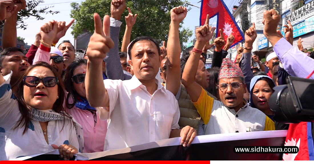 जिउँदो रहुञ्जेल रास्वपाको सभापति रवि लामिछाने हो : उपसभापति डिपि अर्याल