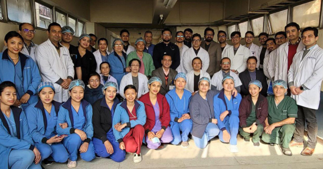 नेपाली चिकित्सकले नै गरे पहिलोपटक कलेजो प्रत्यारोपण