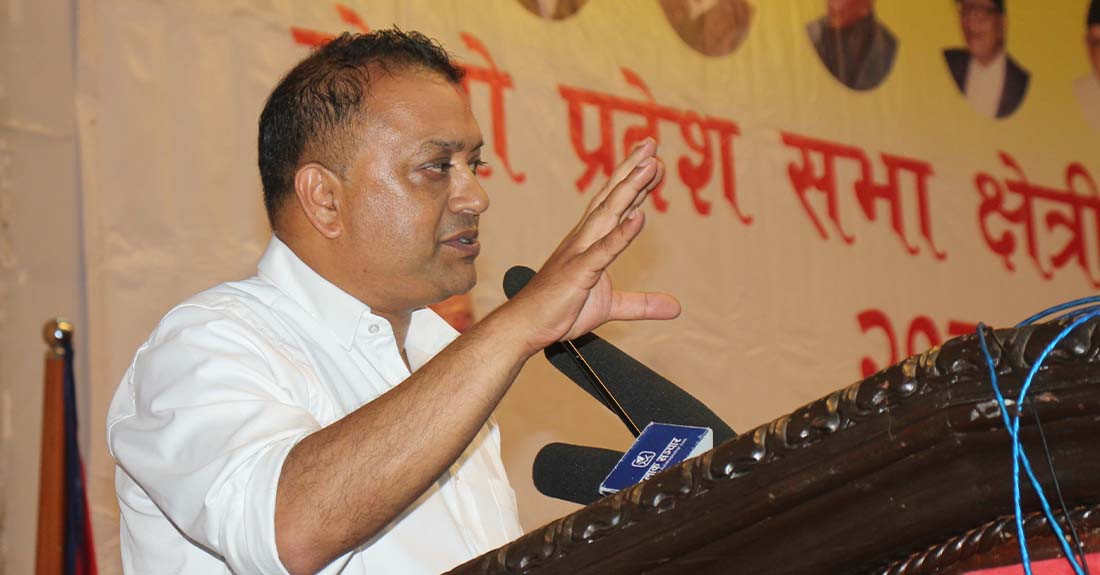 आगामी निर्वाचनसम्म कांग्रेस सरकारमा जानुहुँदैनः महामन्त्री थापा