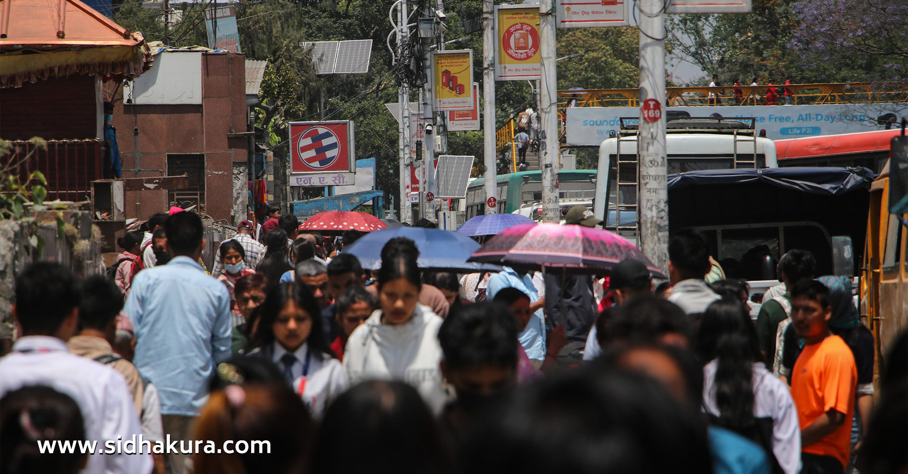 काठमाडौँ उपत्यकाको तापक्रम ३३ डिग्री पुग्यो