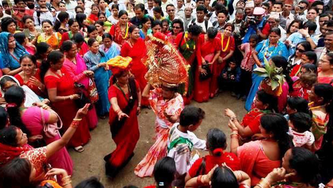 सुदूरपश्चिममा गौरा पर्व सुरु, आज बिरुडा पञ्चमी मनाइँदै