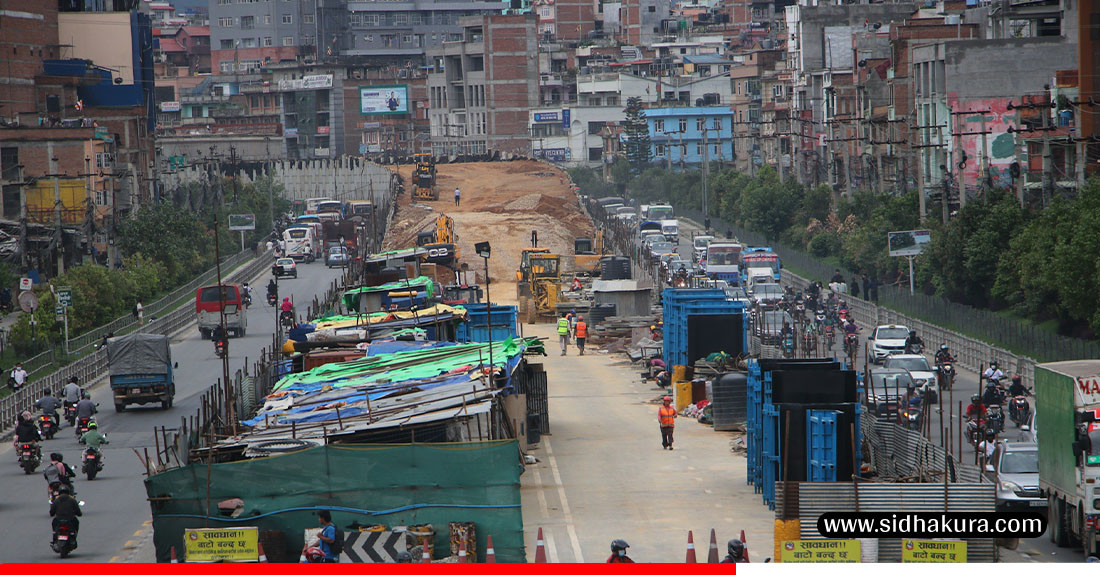 ग्वार्को फ्लाई ओभर निर्माण कार्य तिव्र (तस्बिरहरु)