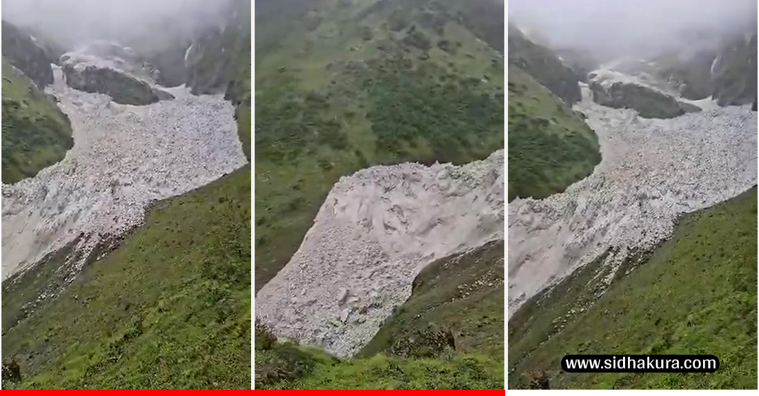 मुस्ताङको  बोक्सेखोला हिमपहिरोले थुनियो, सतर्कता अपनाउन आग्रह