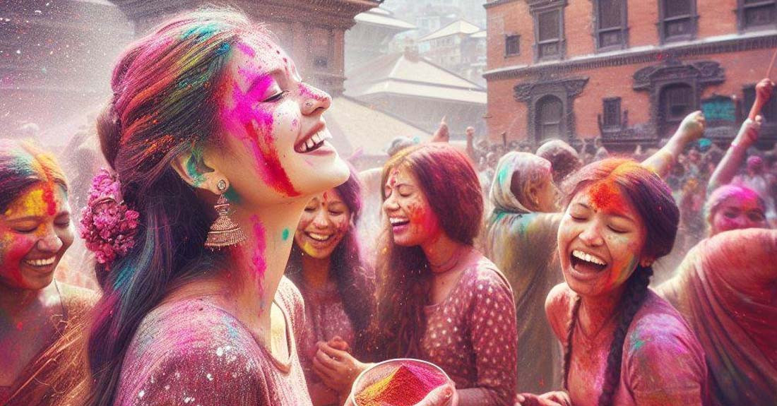 पहाडी क्षेत्रमा  हर्षोल्लासका साथ  होली पर्व मनाइँदै