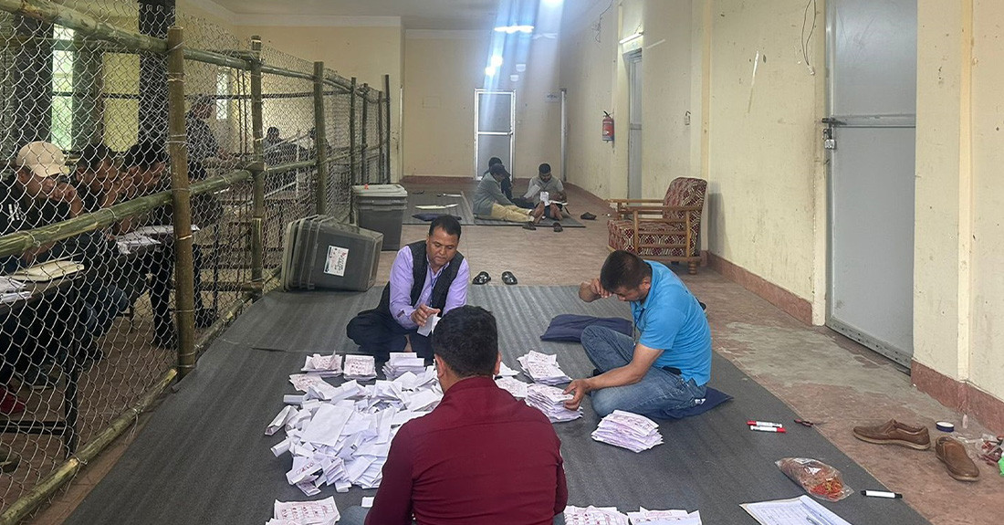 इलाम उपनिर्वाचन : एमाले उम्मेदवार नेम्बाङ मतान्तर बढाउँदै