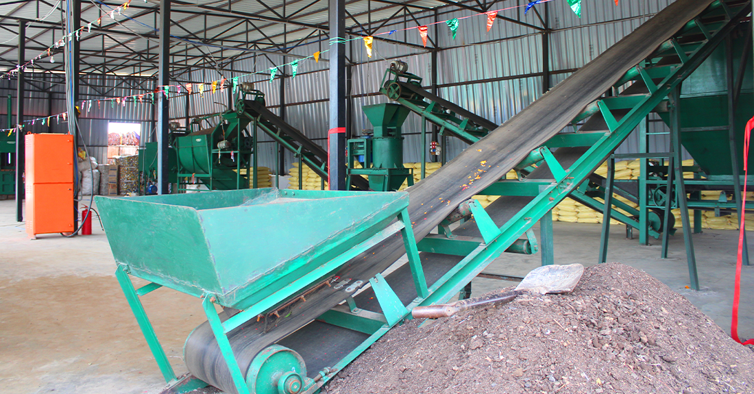 मध्यविन्दुमा फोहाेरबाट जैविक मल उत्पादन सुरु