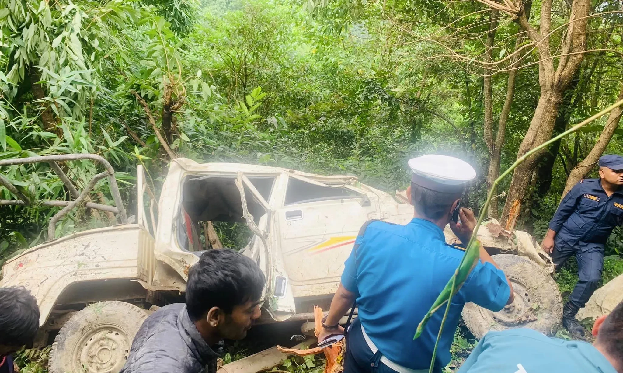 कालीकोटमा जिप दुर्घटना, ६ जनाको मृत्यु
