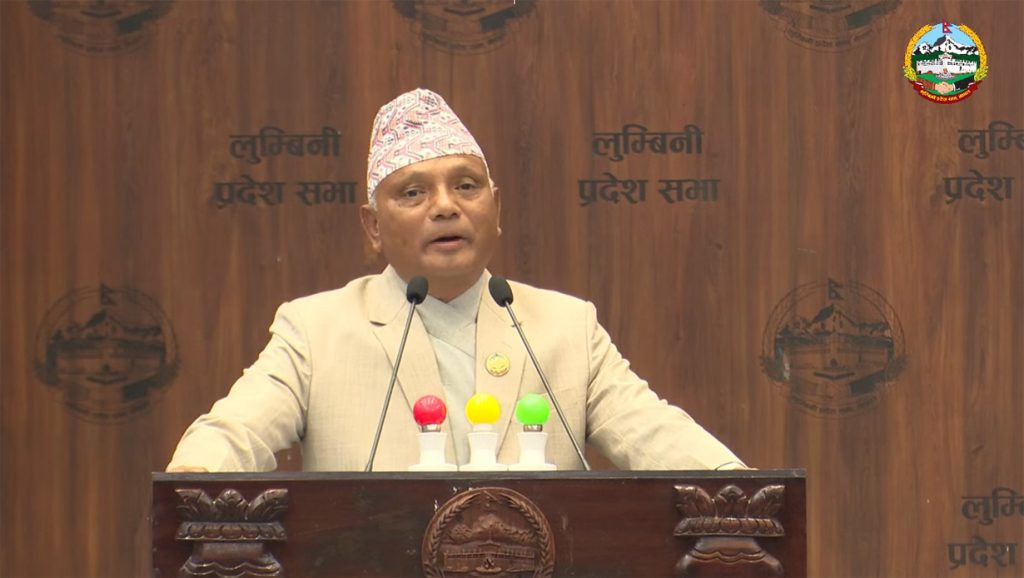 लुम्बिनी प्रदेशका मुख्यमन्त्री जोखबहादुर महराले पाए विश्वासकाे मत