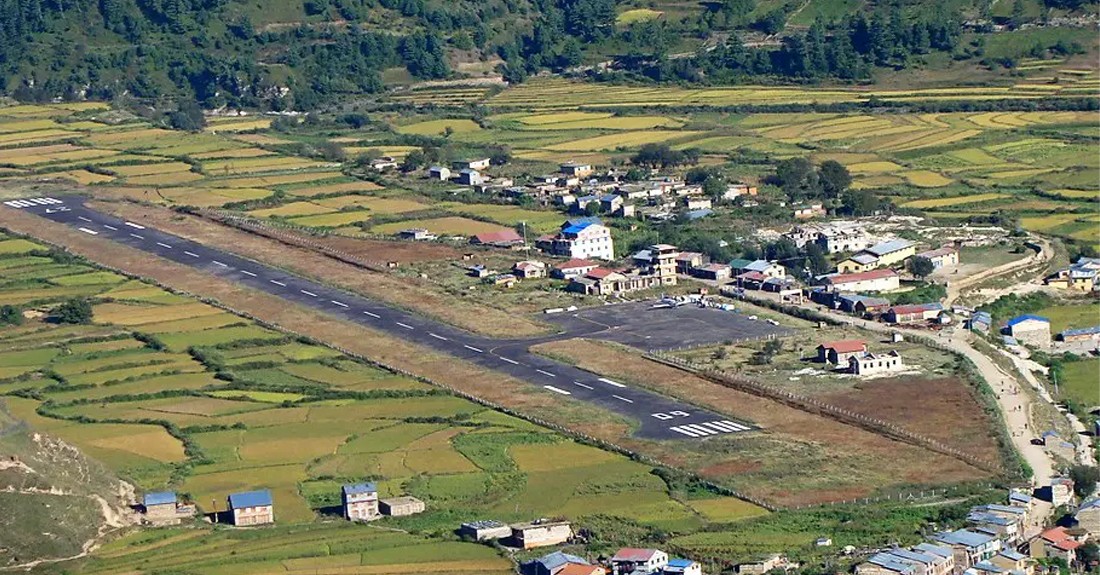 जुम्ला विमानस्थल विस्तार गरिँदै