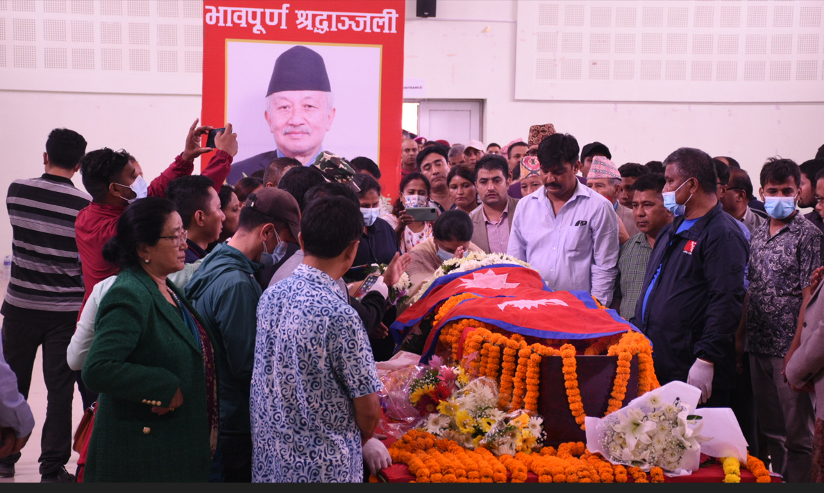 नेम्वाङको पार्थिव शरीर दिउँसोपछि निवासमा राखिने