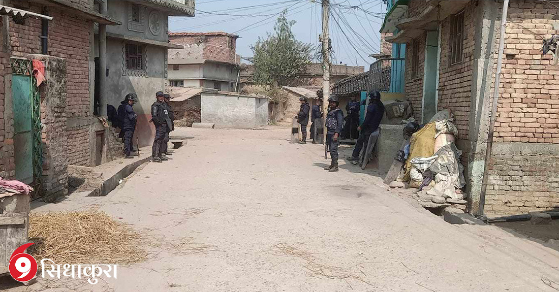 रौतहटको इशनाथमा दोस्रो दिन पनि कर्फ्यु जारी