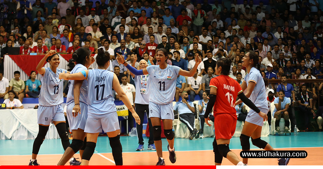 काभा वुमन्स नेसन्स लिगको उपाधि भारतलाई