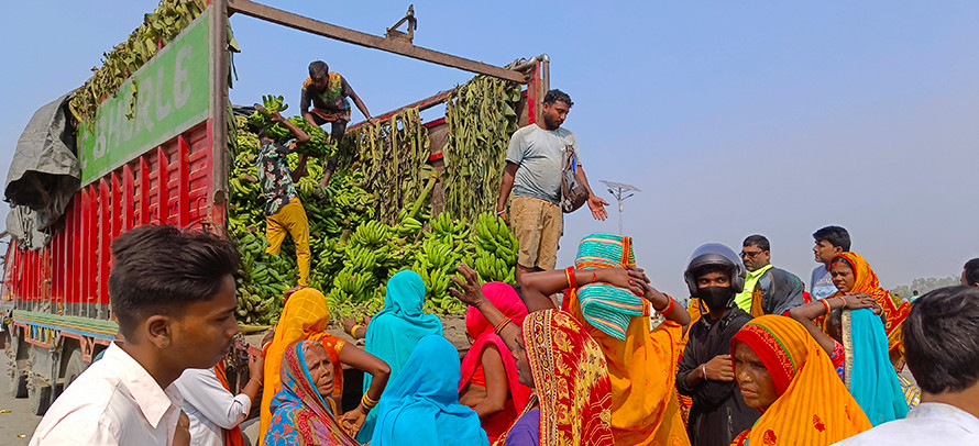 छठका लागि भारतबाट ५० लाखका केरा आयात