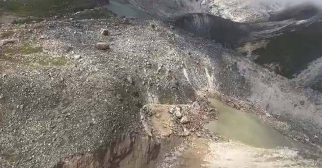 थामेमा दुई हिमताल फुट्दा बाढी आएको निष्कर्ष, बाढीको जोखिम कायमै