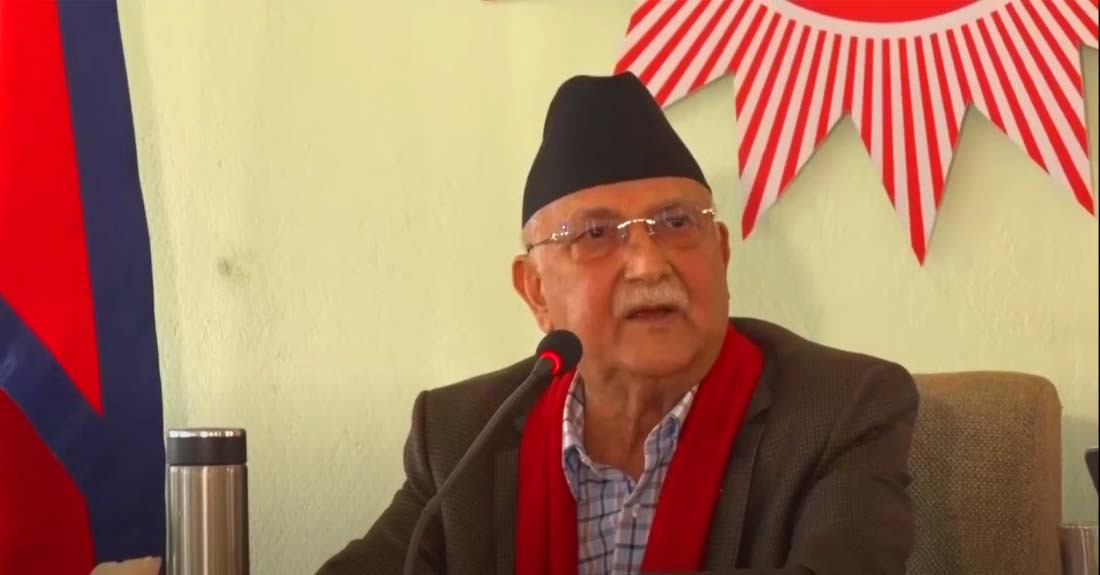 प्रचण्डले एमालेलाई सत्तामा जानका लागि रोक्न पहल गरिरहेको छन्ः केपी ओली