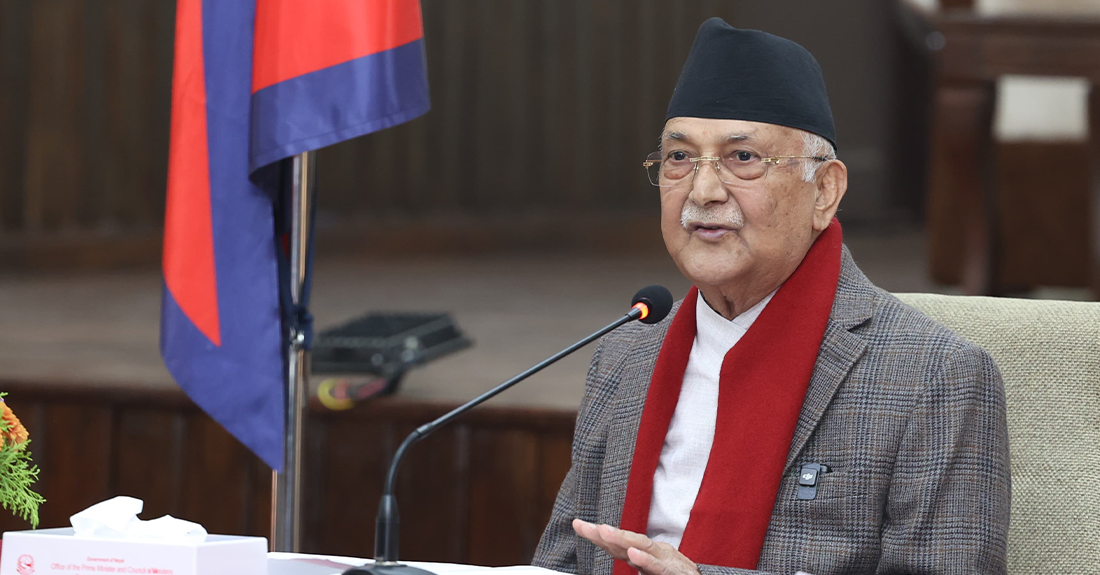 नारायणगढ–बुटवल सडक निर्माणमा भएको ढिलाइबारे छिटै टुंगोमा पुग्छौँ : प्रधानमन्त्री ओली