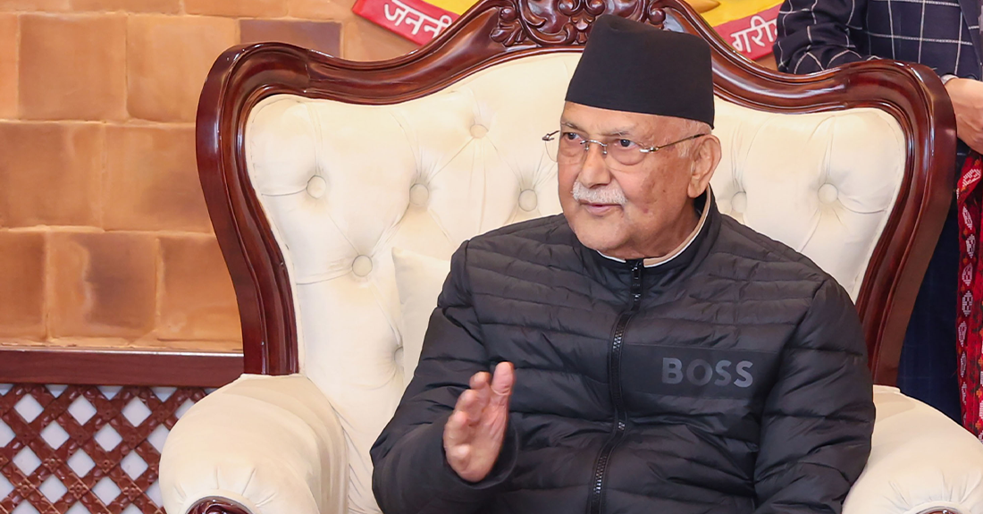 कुनै दल फुटाउने र मिलाउने काम मेरो हैनः प्रधानमन्त्री ओली