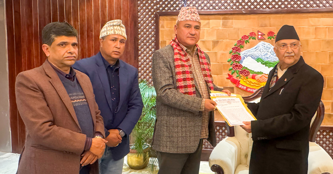 बक्यौता रकम भुक्तानीका लागि निर्माण उद्योग परिषद्को प्रधानमन्त्रीलाई आग्रह