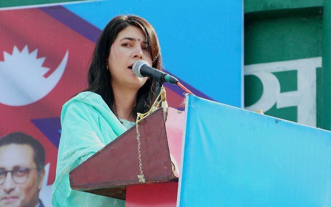 भगवानकाे नाम गरेका नेता हुँदैमा देश स्वर्ग नहुने रहेछ: रास्वपा नेतृ क्रान्तिशिखा