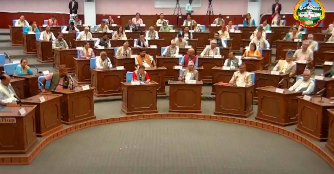 लुम्बिनी प्रदेशका मुख्यमन्त्री चेतनारायण आचार्यले पाए विश्वासको मत