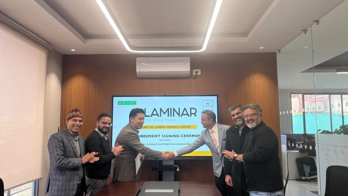 लामिनार टाईल्स्को उत्पादक लुम्बिनी सेरामिक्स लिमिटेडले आईपीओ निष्काशन गर्ने