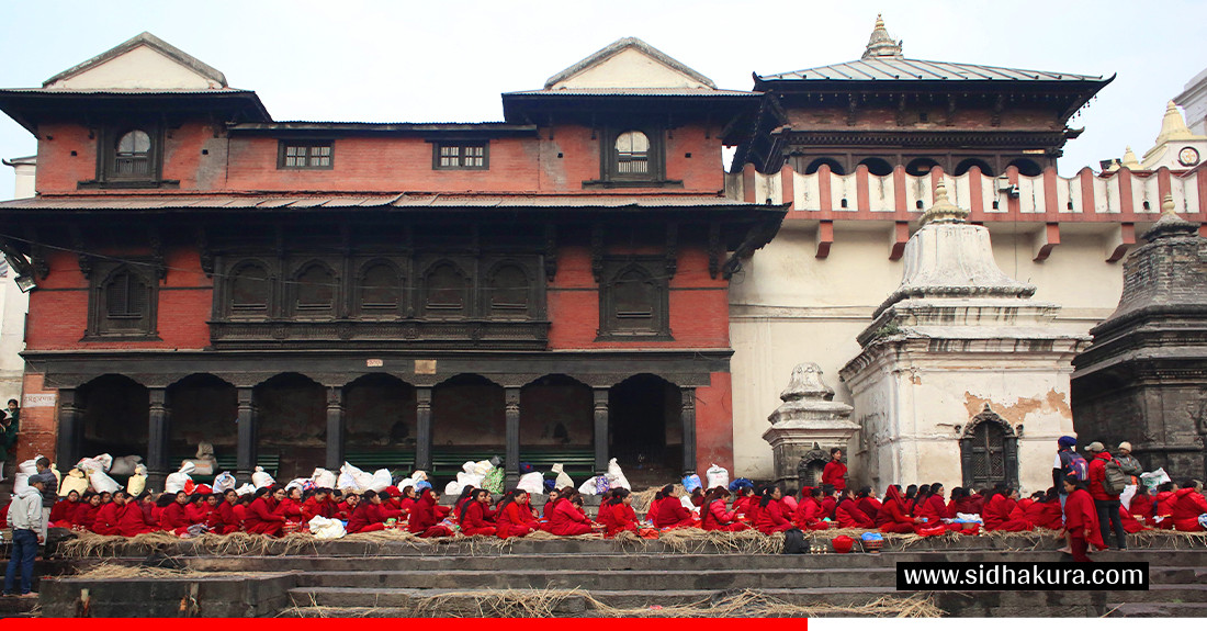 माधवनारायण स्वस्थानीका व्रतालुहरू परदेश यात्राका क्रममा पशुपतिनाथमा (तस्विरहरु)