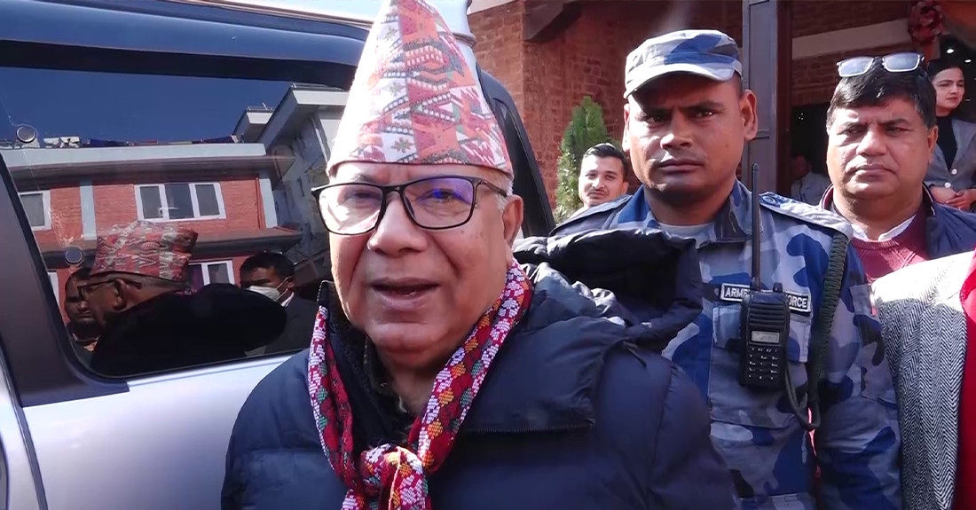 सरकारसँग संसदको सामना गर्ने आँट  छैनः माधव कुमार नेपाल
