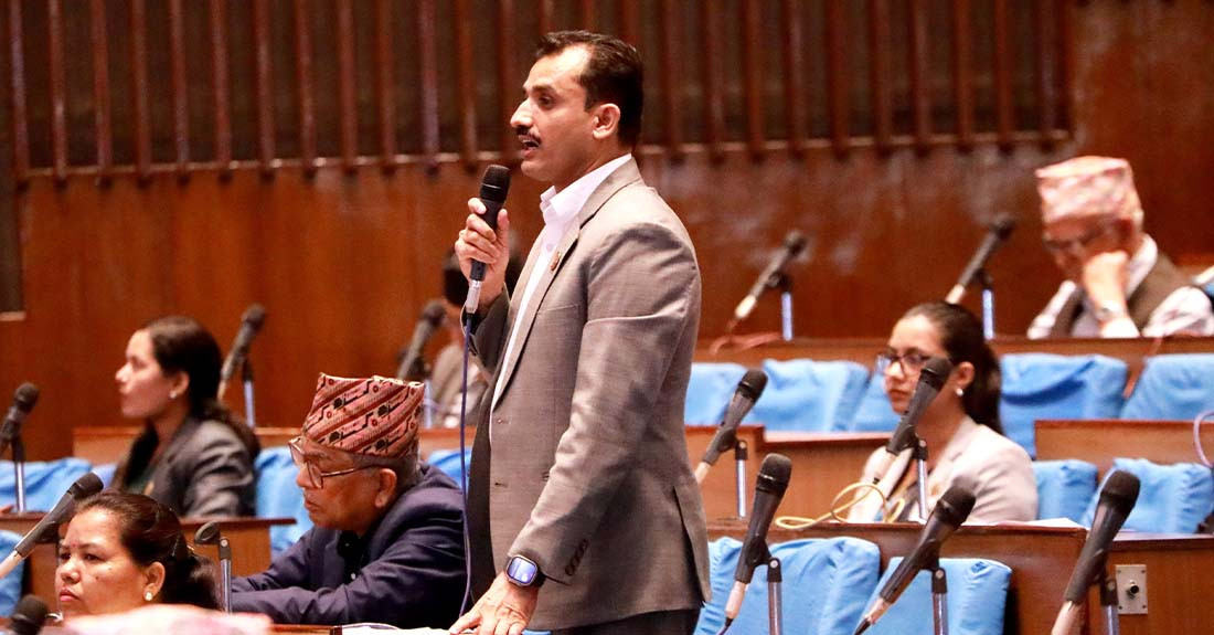 माधव सापकोटाको प्रश्न ‘सार्वजनिक लेखा समितिको कार्यालय भिभान्त होटल हो ? ’