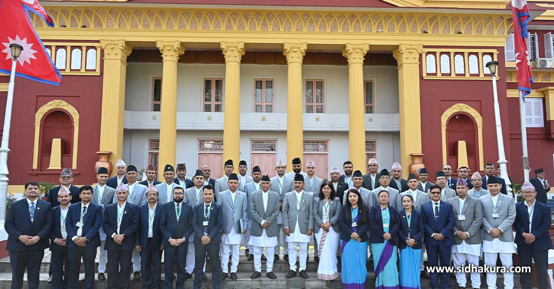 राष्ट्रपति पौडेलसमक्ष महालेखापरीक्षकको ६१औँ वार्षिक प्रतिवदेन पेस