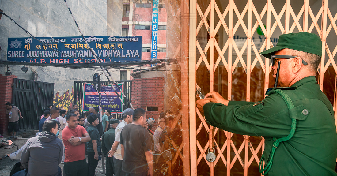 सामुदायिक विद्यालयले भाडामा लगाएका १७५ सटरमा महानगरको ताला